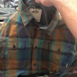 Vans button down shirt